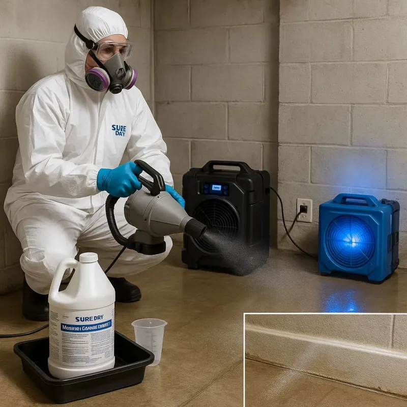 Sanitization and Odor Removal process in Hermitage, MO