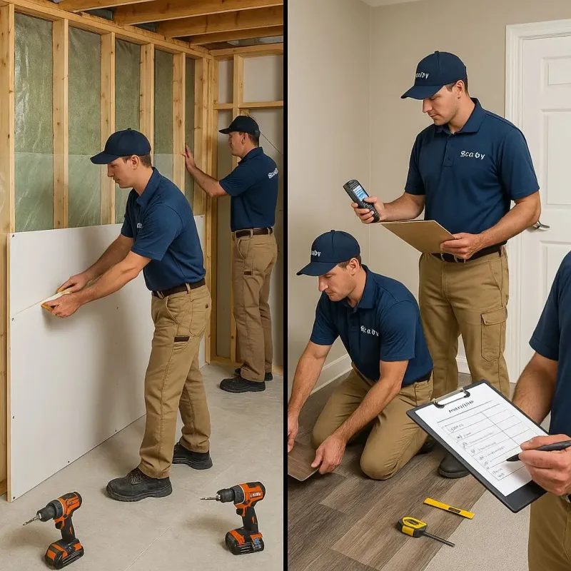 Repairs and Reconstruction process in Hermitage, MO
