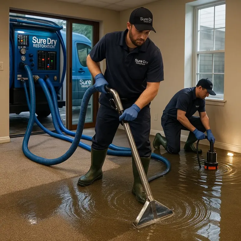 Water Extraction and Removal process in Hermitage, MO